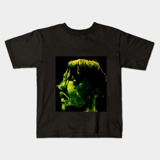 Green face Kids T-Shirt